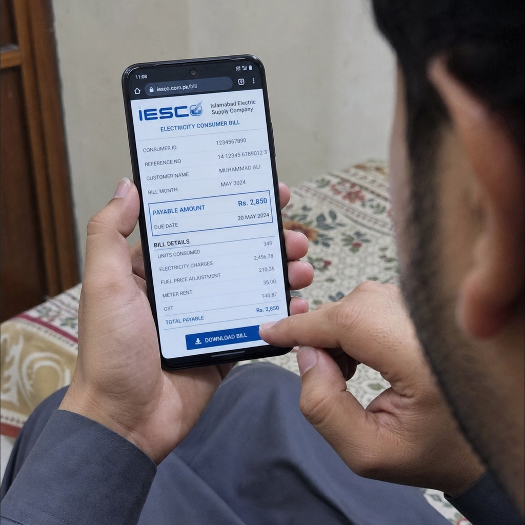 iesco bill online check