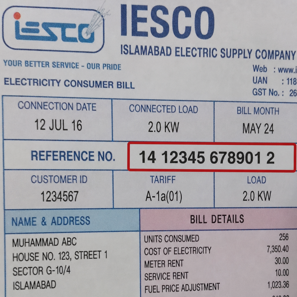 iesco bill online check