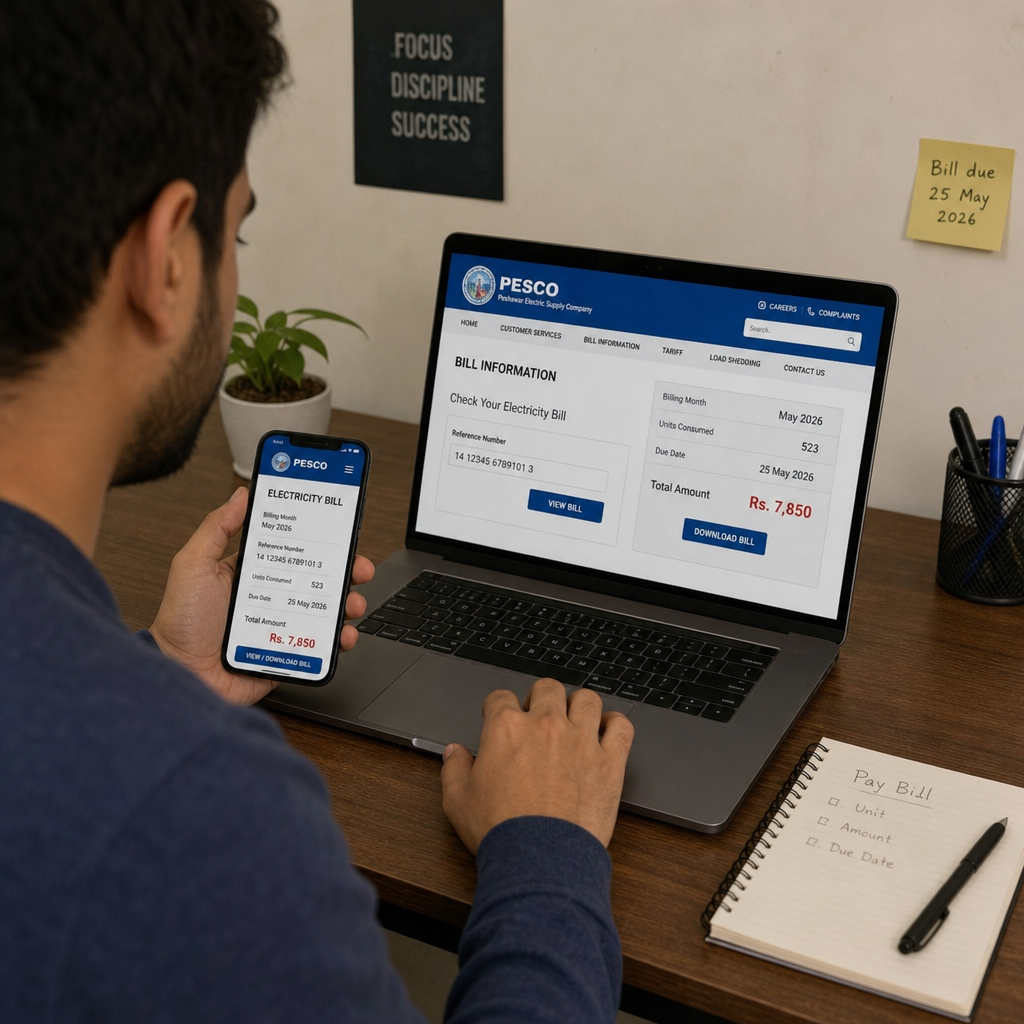 pesco bill online check